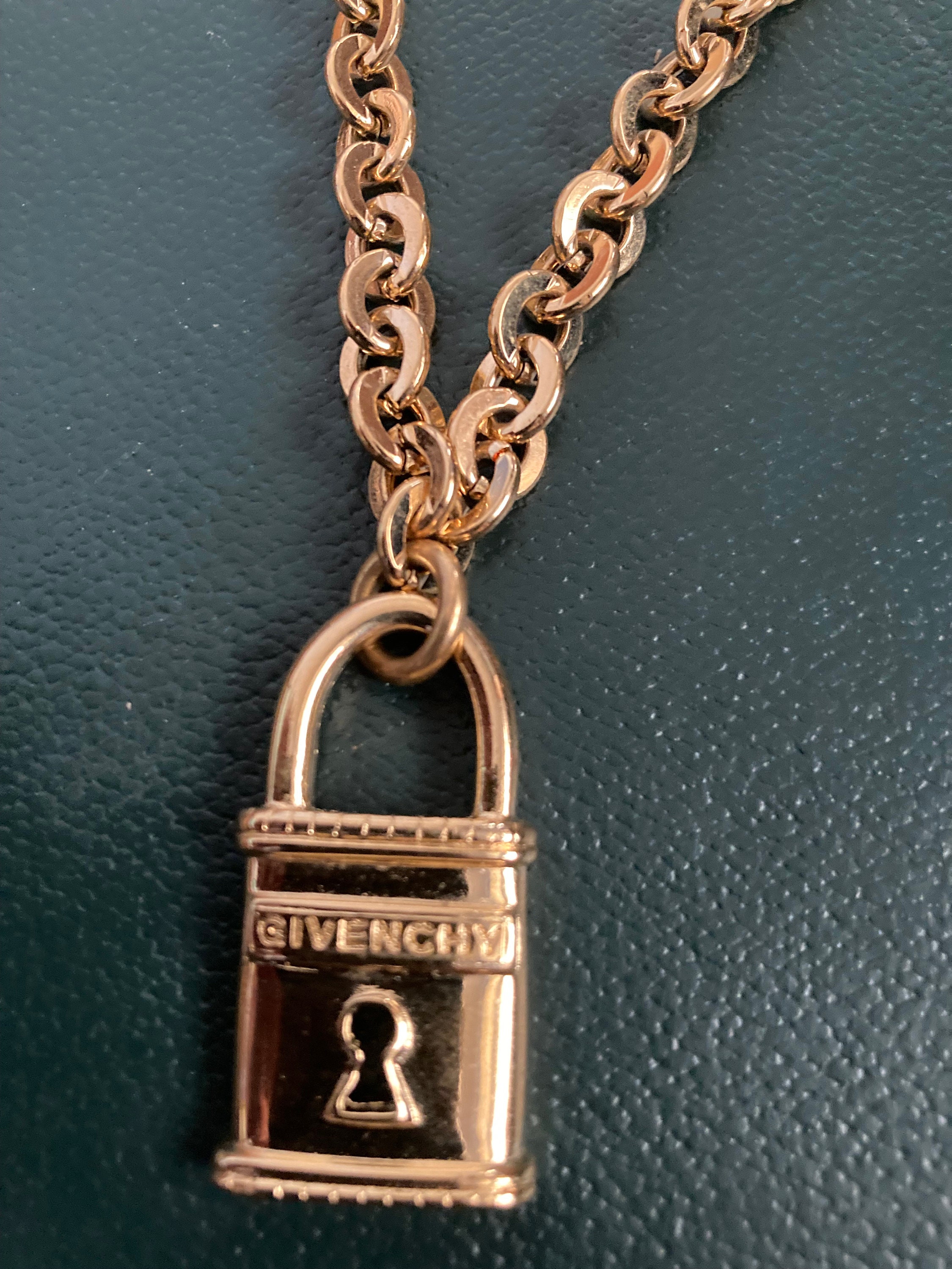Givenchy U Lock Pendant Necklace - ShopStyle