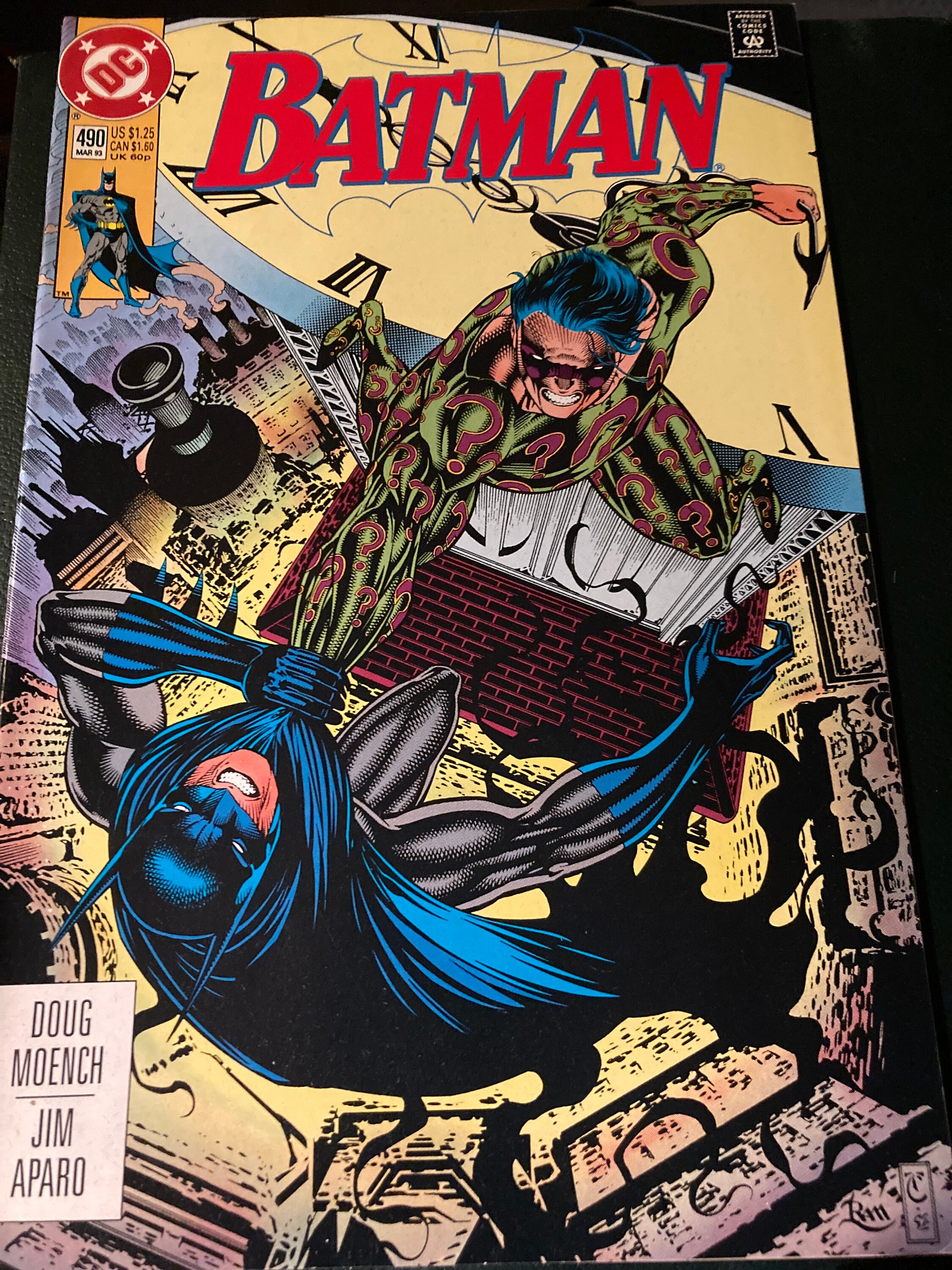 Vintage Batman Comic Book Lot - DC Comics #483-#491, 1992-93 - Etsy