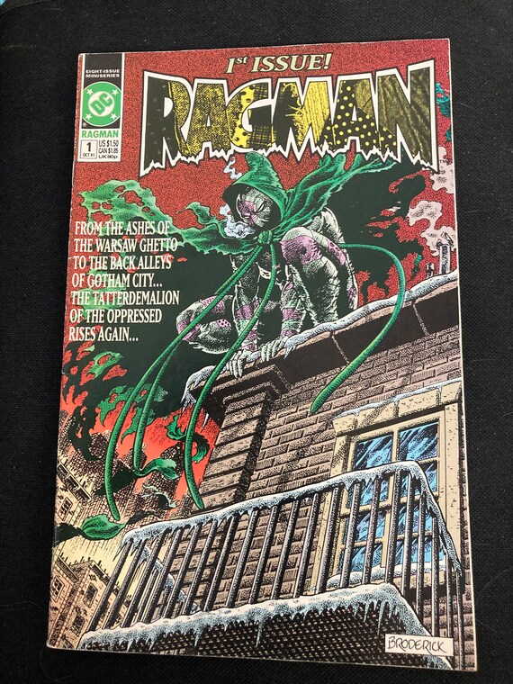 Vintage Ragman 1 and Uncorrected Proof of Ragman 1 1991 DC Comics Ragman  Comic and Proof - Etsy