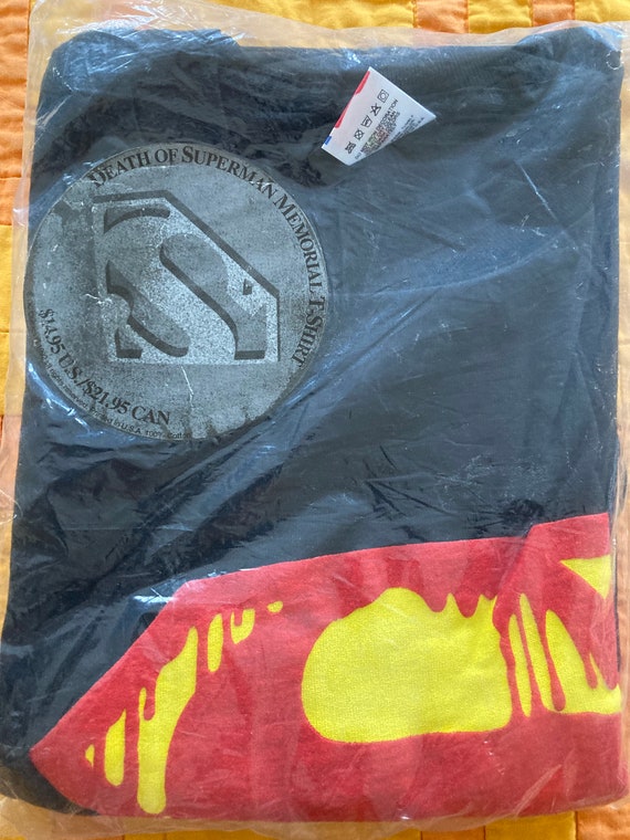 Vintage Superman T-Shirt - Death of Superman T Shi