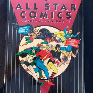 Vintage DC Comics Archive Editions All Star Comics Volume 1 First Printing 1991