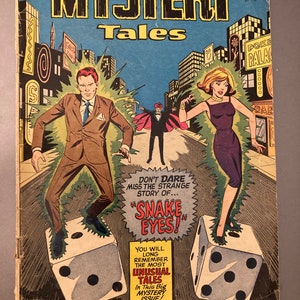 Mystery Tales Comic Book - 1964 Horror Comic - Vintage Mystery Comic Book