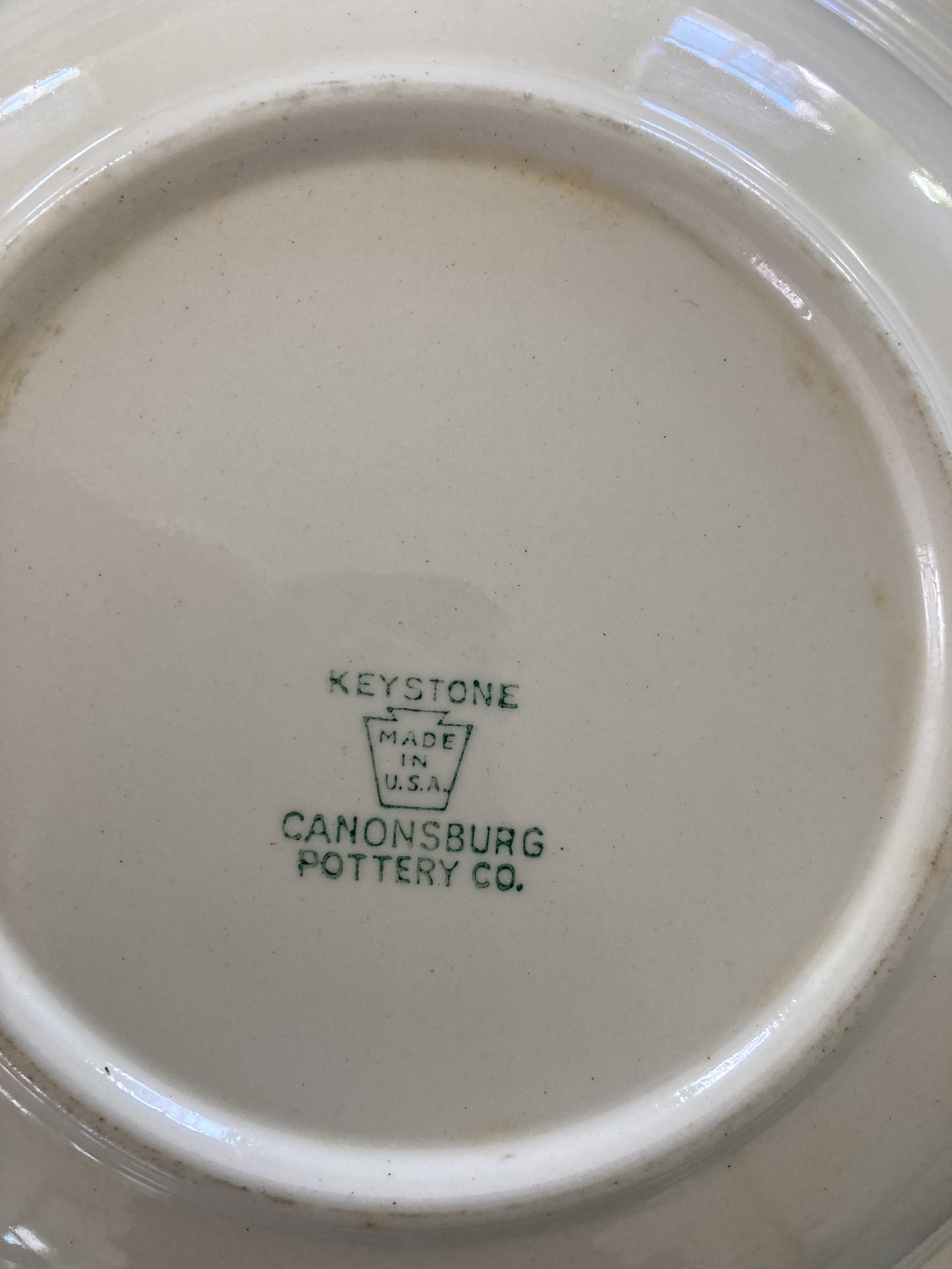 Vintage Bowl - Keystone Canonsburg Pottery Co. Bowl - Vintage Pink ...