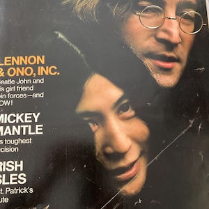 March 18 1969 Look Magazine John Lennon and Yoko Ono on Cover