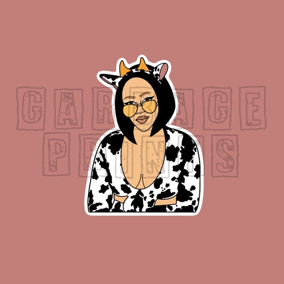 Doja Cat Sticker Etsy