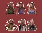 Rachel Green Stickers