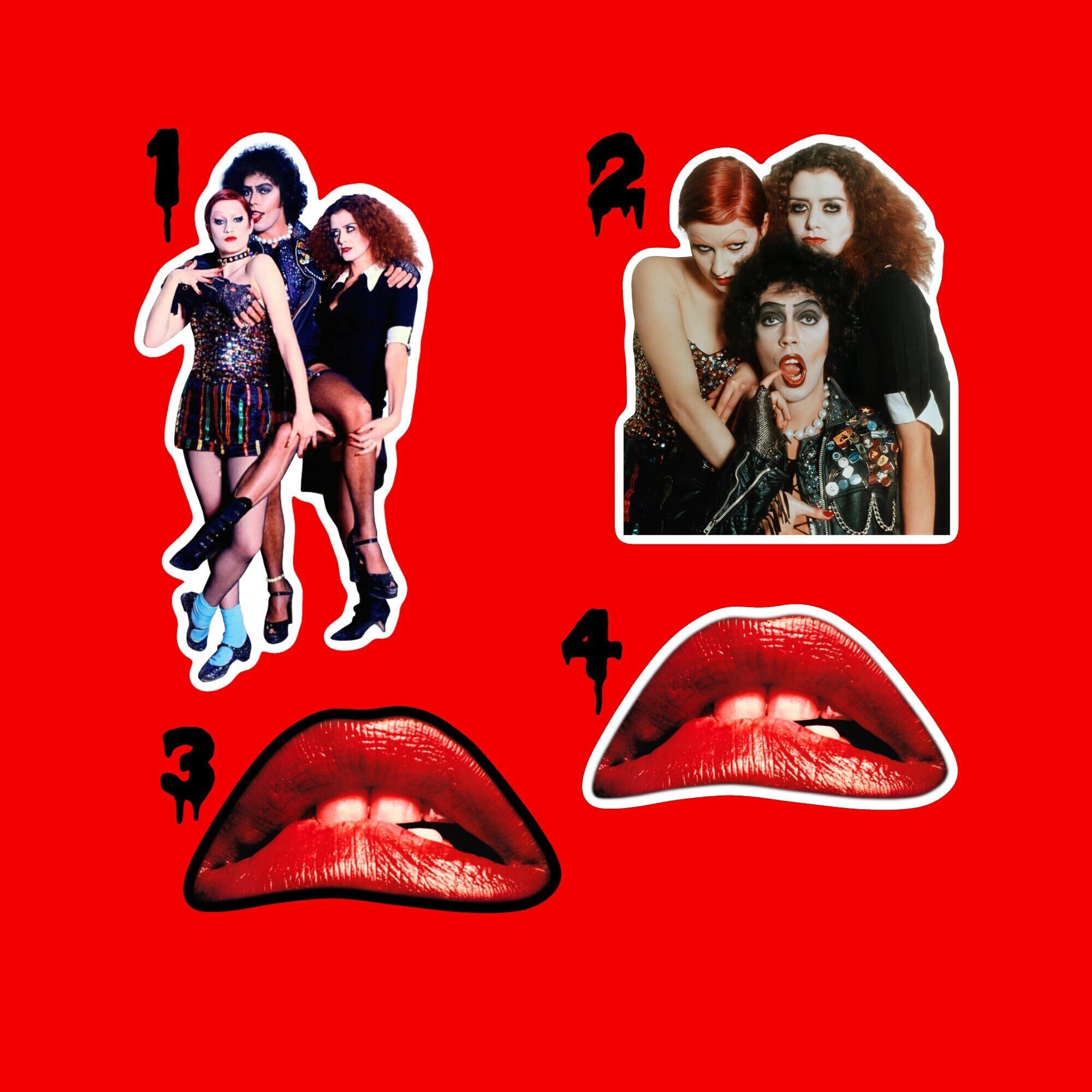 Rocky Horror Picture Show Stickers | Etsy