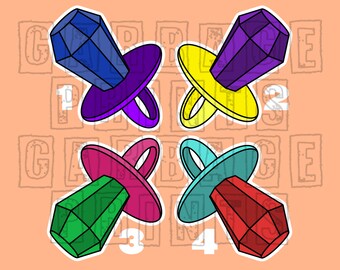 Pink Ring Pop - Etsy