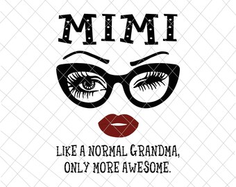 Mimi Svg Files Etsy