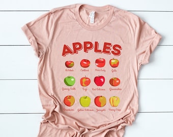 Apples T shirt, Apples Shirt, Apples Tshirt,Unisex TShirt, Apples Shirt,Peach Shirt