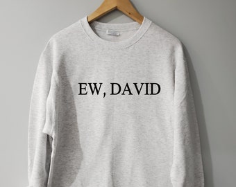 Ew David Sweatshirt - Etsy UK
