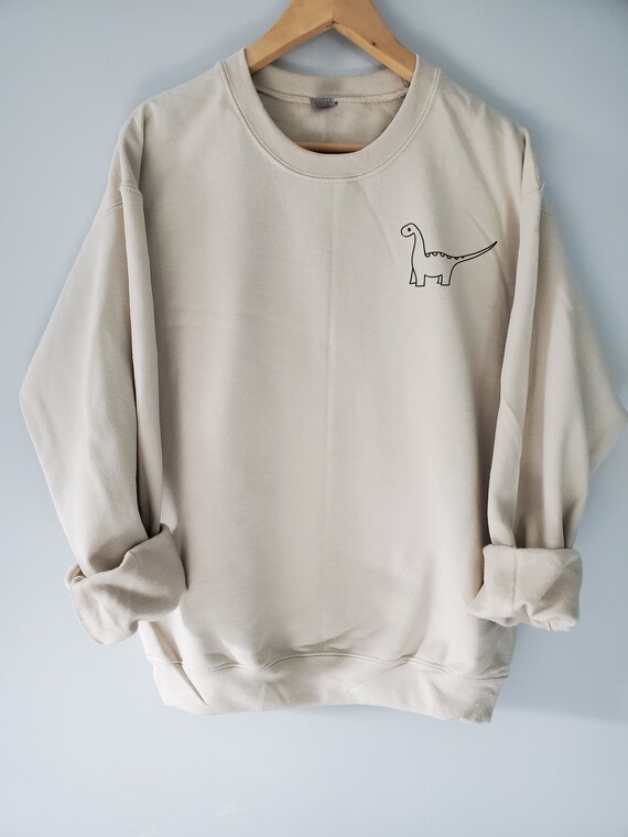 Dinosaur Sweatshirt Dinosaur Crewneck 