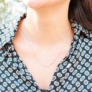 Cable chain necklace silver, Gold link chain necklace, Sterling Silver Cable Chain, 925 Silver Cable Chain, Solid Sterling Silver Chain.