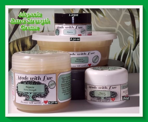 Organic, Scalp Treatment, for Traction Alopecia, Alopecia Aerate Hair Growth Helper, Castor oil,