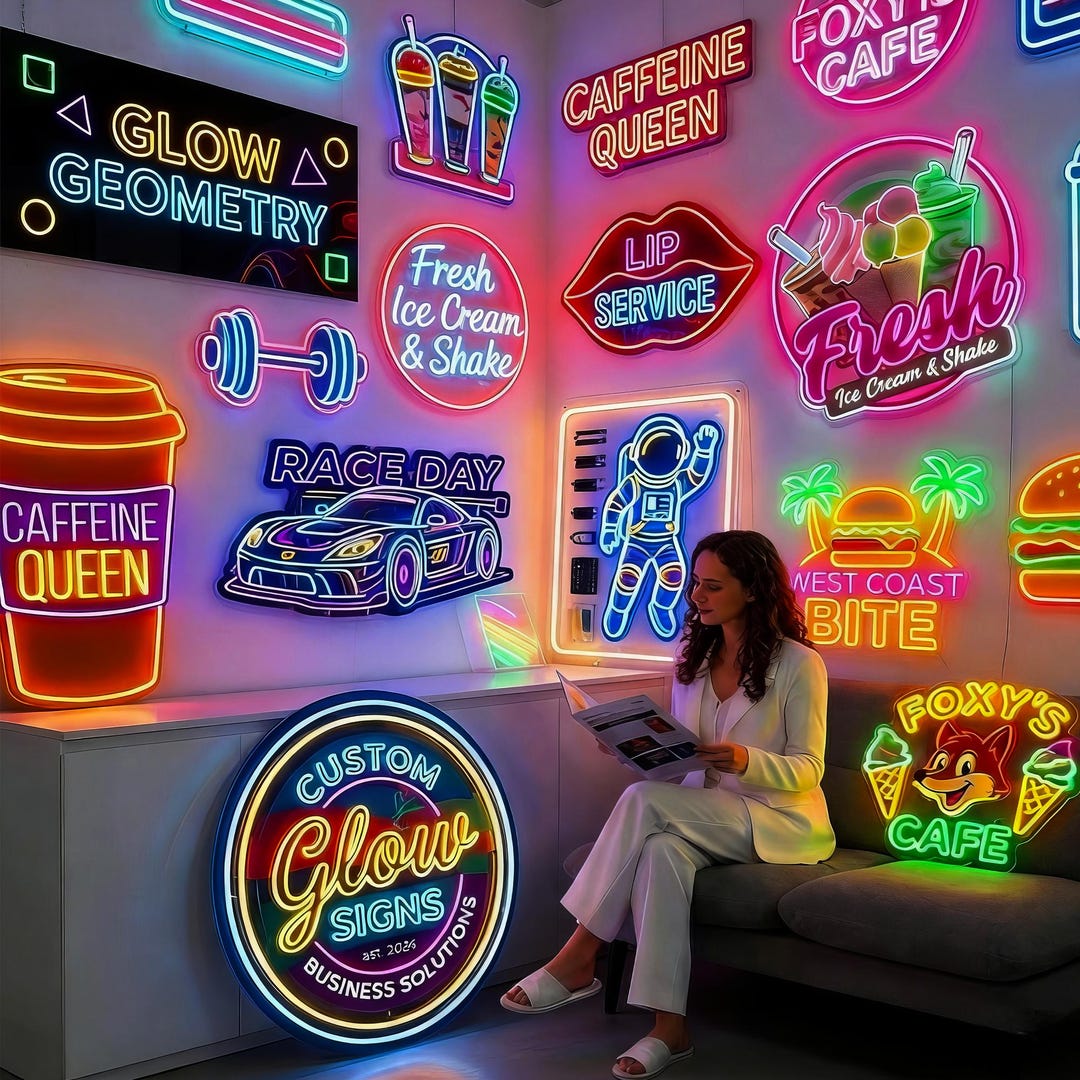 Waterproof Neon Sign|create Your Logo Neon Sign|custom Neon Sign
