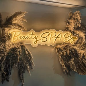 Beauty Salon Sign,Custom Backlit Sign,3D Logo Sign, Metal Signs,Laser Cut Sign,3D Acrylic Sign,Business Sign,LED Logo Sign,Wall Logo Sign