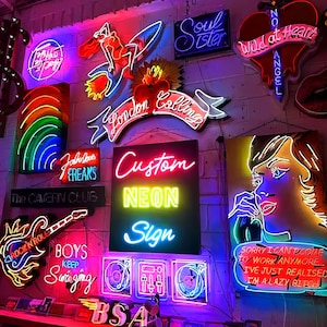 Neon Sign Custom ,Custom Business Neon Logo Sign,Neon Signs for Office Decor,Art Neon Decor,Custom Company Logo Neon Sign,UV Neon Logo