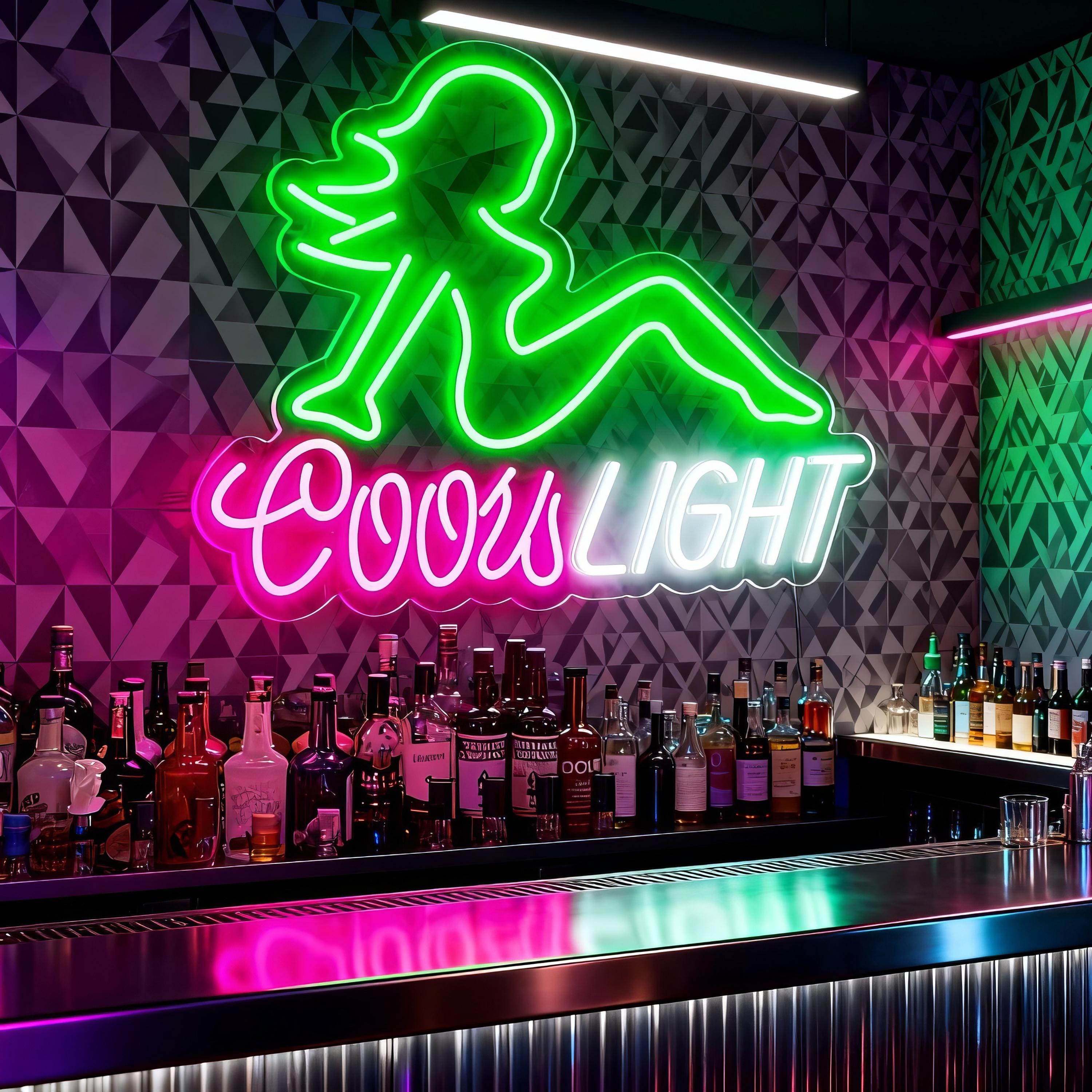 Coors Light Neon Sign - Etsy
