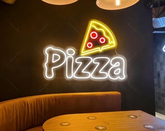 ピザネオンサイン、キッチンネオンサイン、開店祝いギフト、ファースト