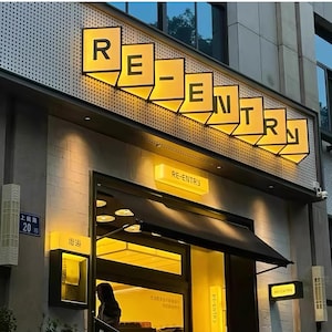 Outdoor Wall Hanging Light Box,Acrylic Light Box,Customized Logo Sigange For Coffee Store Decor,Modern Outdoor lights Sign,Hanging Signage