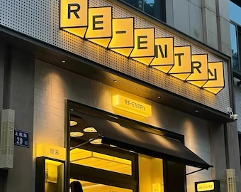 Outdoor Wall Hanging Light Box,Acrylic Light Box,Customized Logo Sigange For Coffee Store Decor,Modern Outdoor lights Sign,Hanging Signage