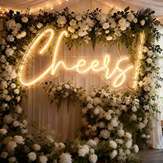 Nome personalizzato Insegna al neon Led Insegne con nome al neon per matrimonio Camera da letto Decorazione di nozze Luci al neon Dimmerabile USB Decorazione della parete della stanza delle feste