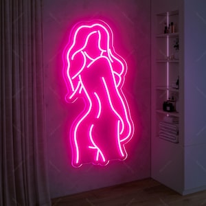 Sexy Body Girl Neon Sign , Girl Neon Sign, Girl Neon Light , Body Neon Sign, Booty Neon Sign , Woman Body Neon Sign ,Bedroom Neon Light