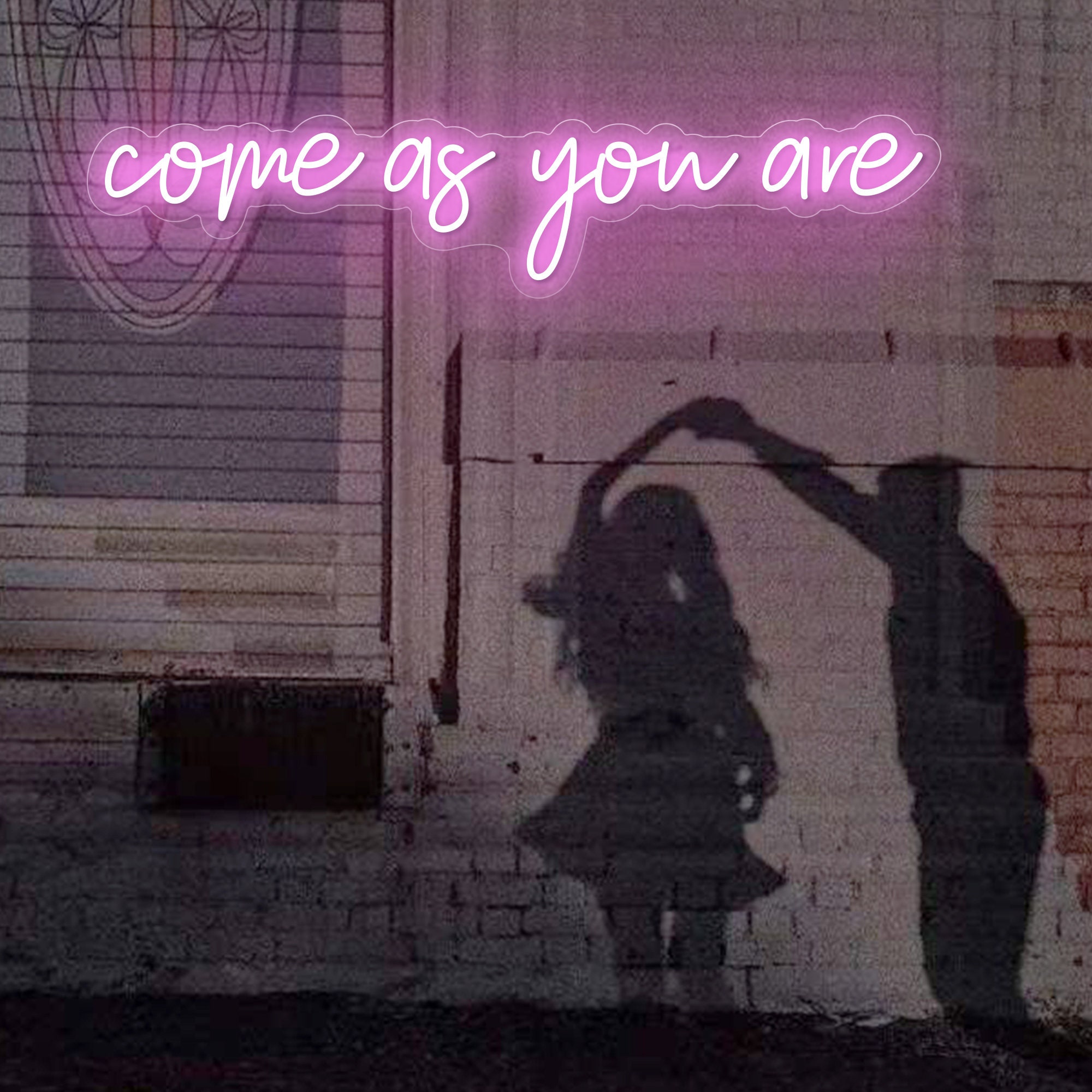 Come as You Are Neon Sign Personalized Neon Signs Custom Flex - Etsy