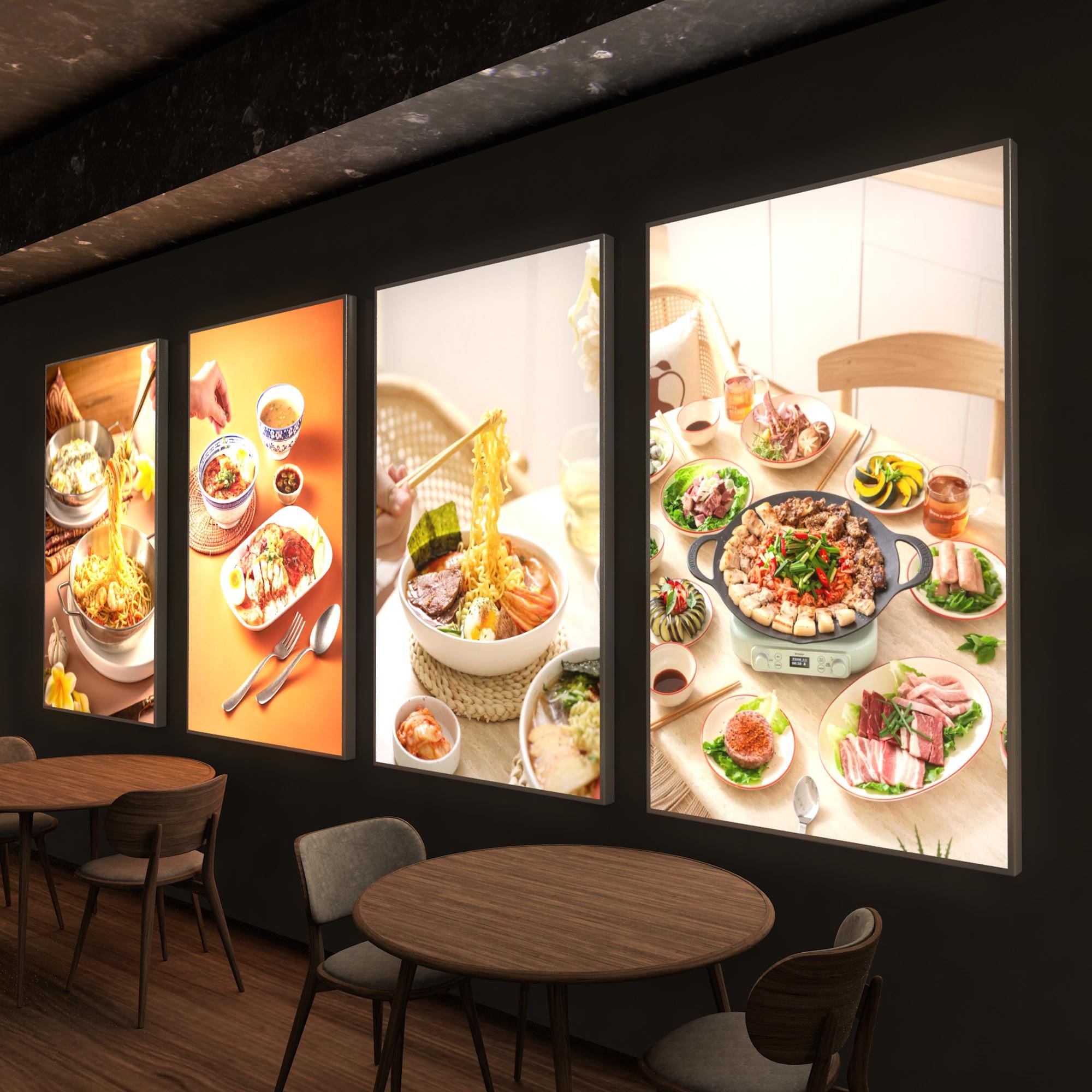Restaurants Menu Led Light Box, Advertising Poster Light Box,custom Led ...