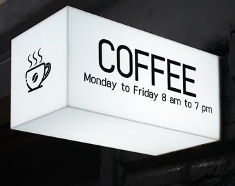 Caja de luz de acrílico para calle, caja de luz de acrílico, señalización comercial personalizada, caja de luz LED para exteriores, caja de luz para colgar en la pared, letrero colgante para exteriores