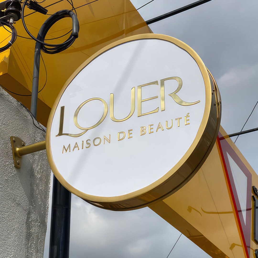 Light Box ,luxury Store Front Sign,double Sided Projecting Sign,led ...