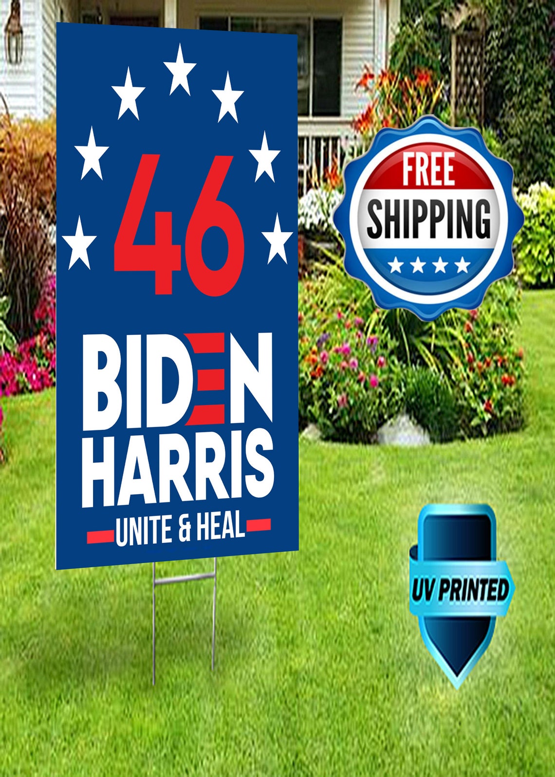 46 Biden Harris yard sign 2020 Etsy