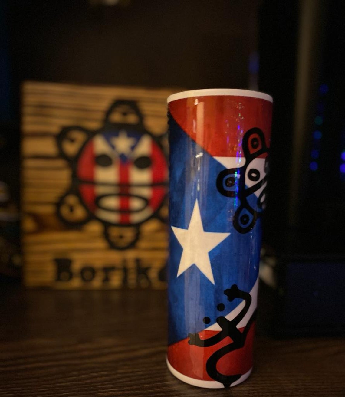 Puerto Rico Personalized 20 Oz. Tumbler Etsy