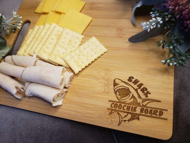 Download Shark Coochie Cutting Board | Etsy