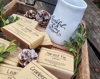 Goat Milk Soap Fall scents