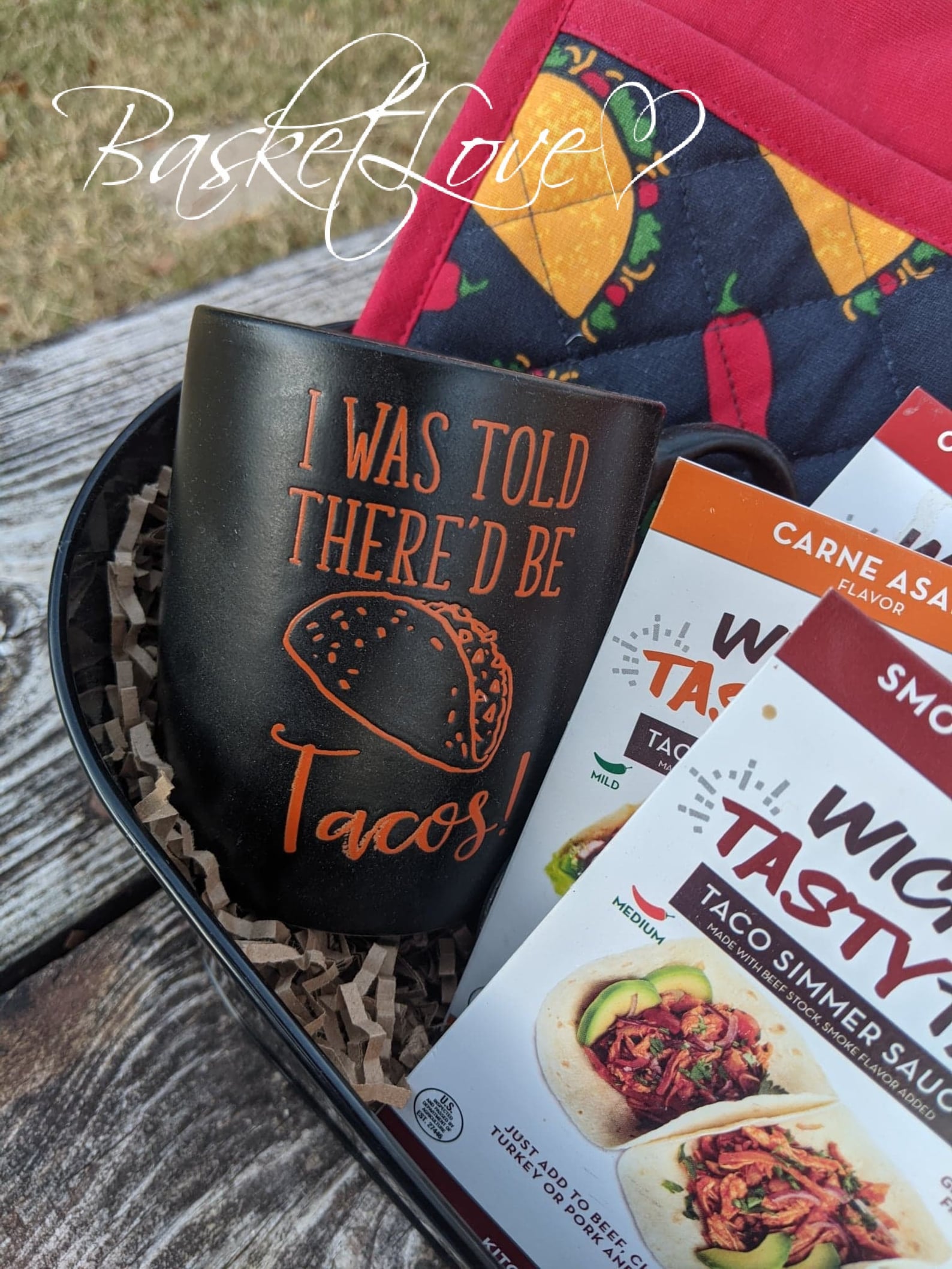 Men Taco Gift Basket/Masculine Gift Set/Practical Gift for Etsy Nederland