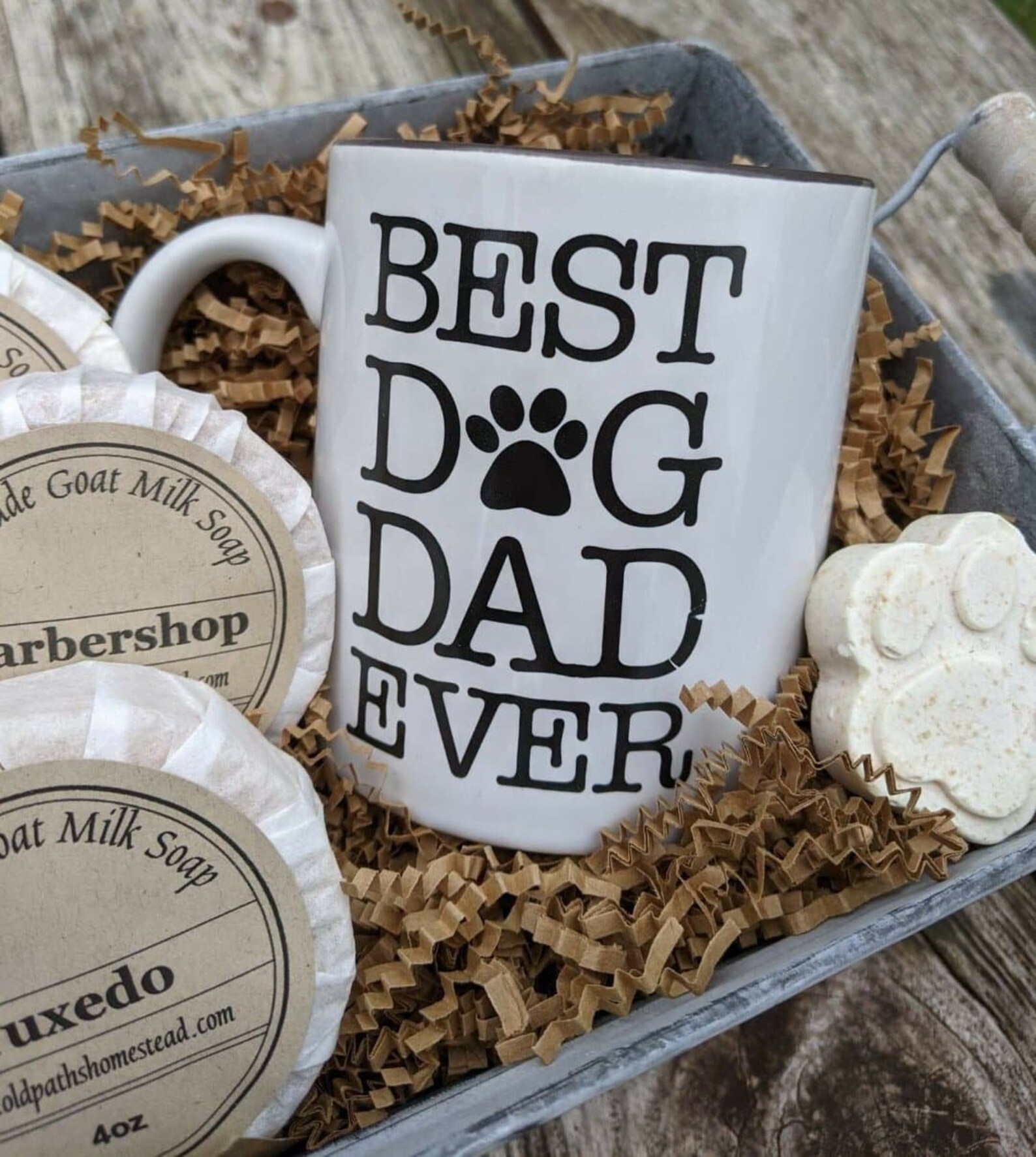 Best Dog Dad Gift Set/father