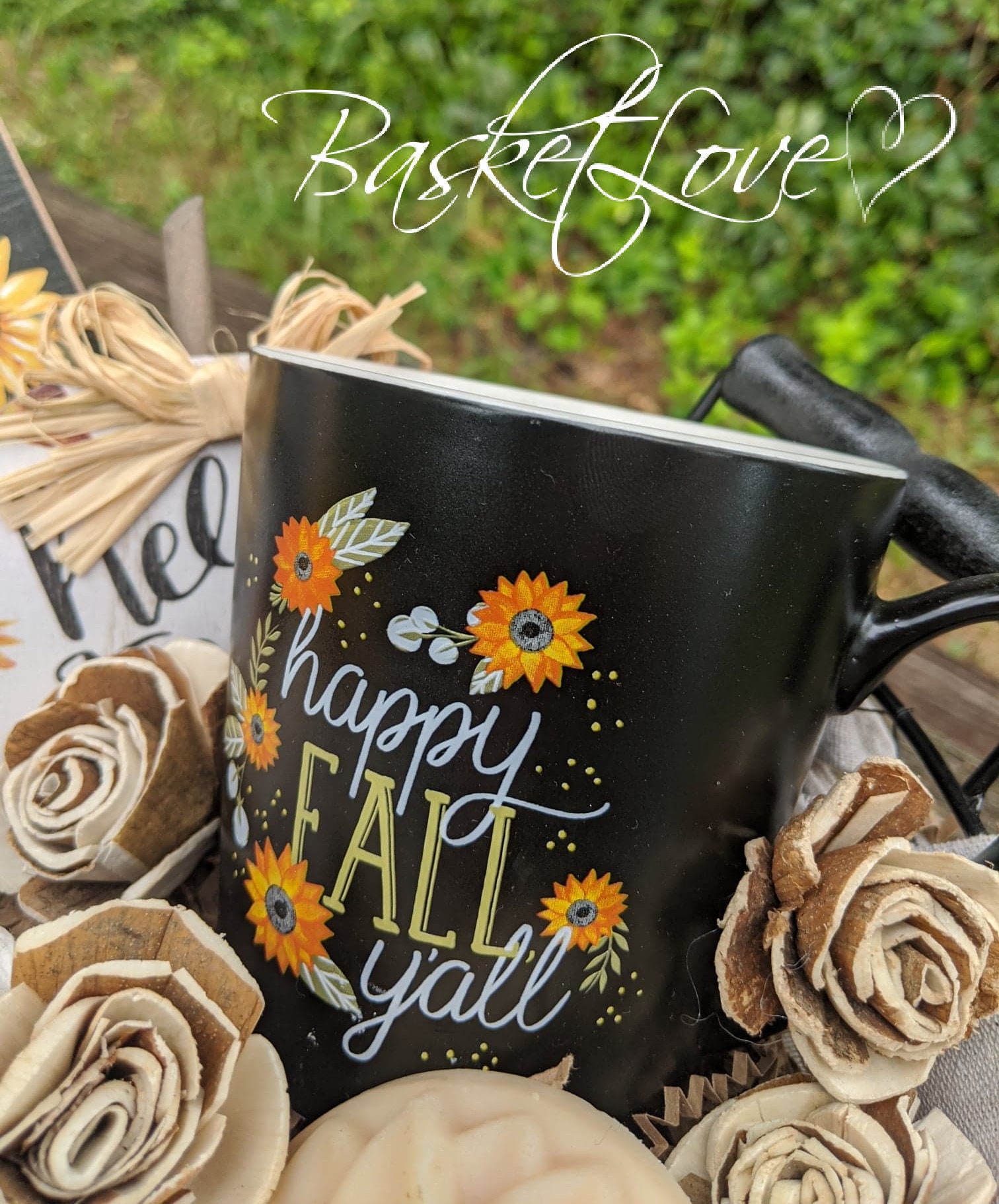 Fall Gift Basket/Large Sunflower Gift Basket/Housewarming Etsy