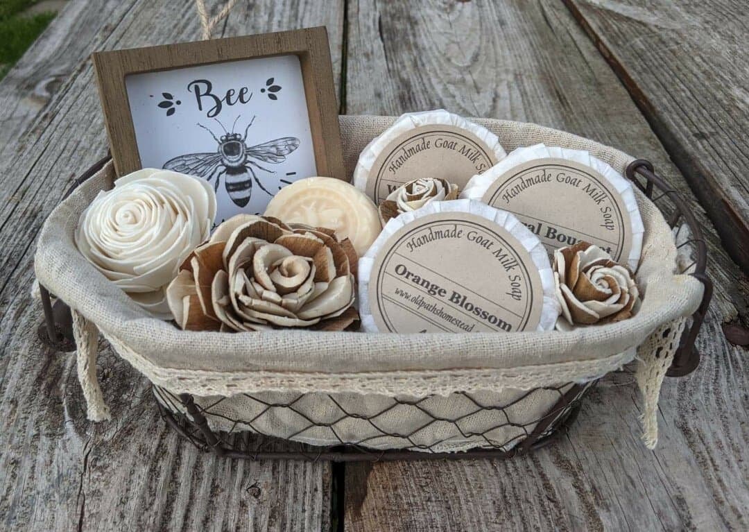 Rustic Honey Bee Gift Basket/Bee Keeper Gift Box/Practical Etsy