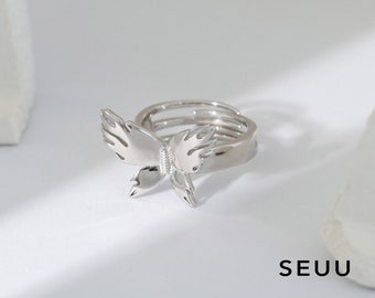 Elegant Butterfly Ring | Butterfly Ring for Women | Elegant Ring for Women | Silver and Gold Rings for Women | Gift Ideas | Minimalist Style