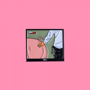 Black Mirror Het volkslied zachte emaille pin | Emaille pins | Regenboogspelden | Leuke pins | Cartoon Pins | Vastenspel met Netflix-thema | Popcultuur
