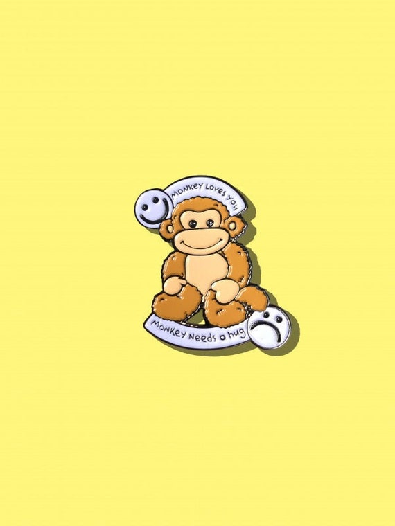 Black Mirror Black Museum Pin Netflix Pins Monkey Pins Etsy