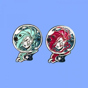 Kaye Galaxy Soft Email Pin | Emaille pinnen | Regenboogbadges | Legeringspennen | Leuke pin | Cartoon speldenprikjes | Mystieke pinnen | Badges met ruimte thema
