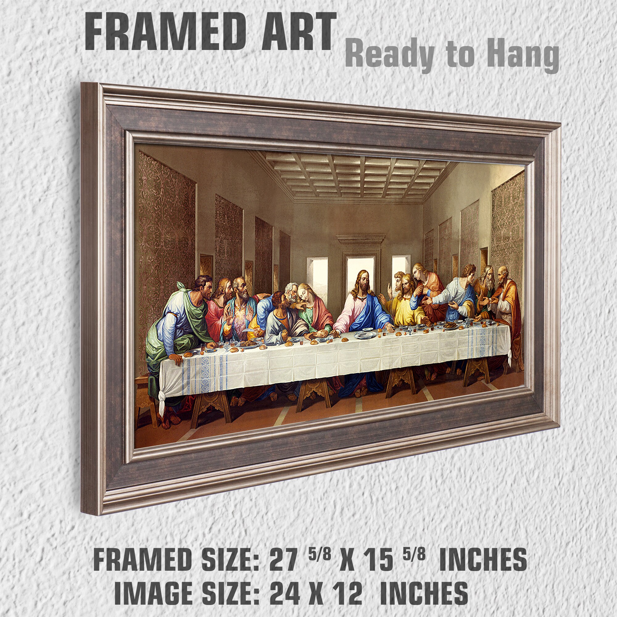 The Last Supper by Leonardo Da Vinci the World Classic Art | Etsy