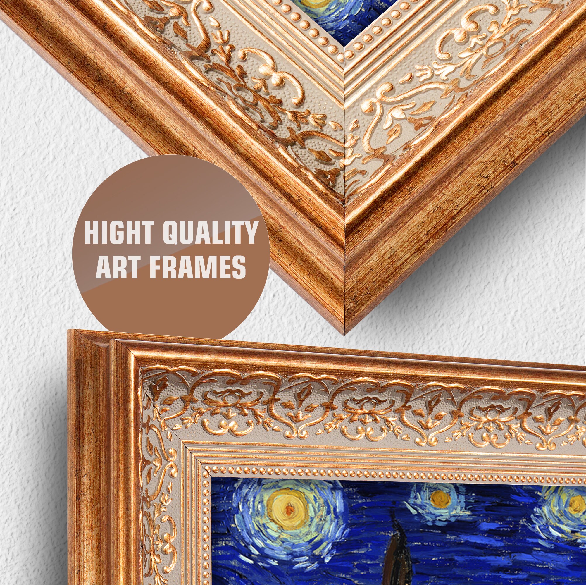 The Starry Night by Vincent Van Gogh. the World Classic Art ...