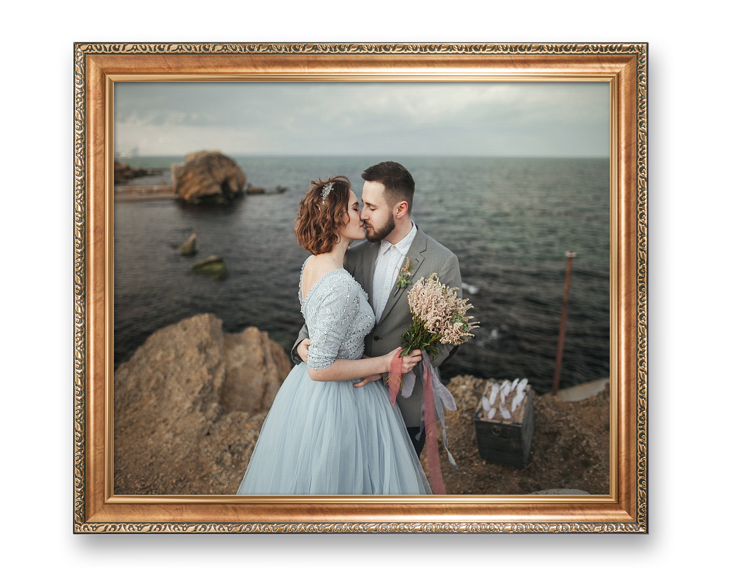 Framed Art Prints Custom Framed Wall Art Personalized Photo to | Etsy