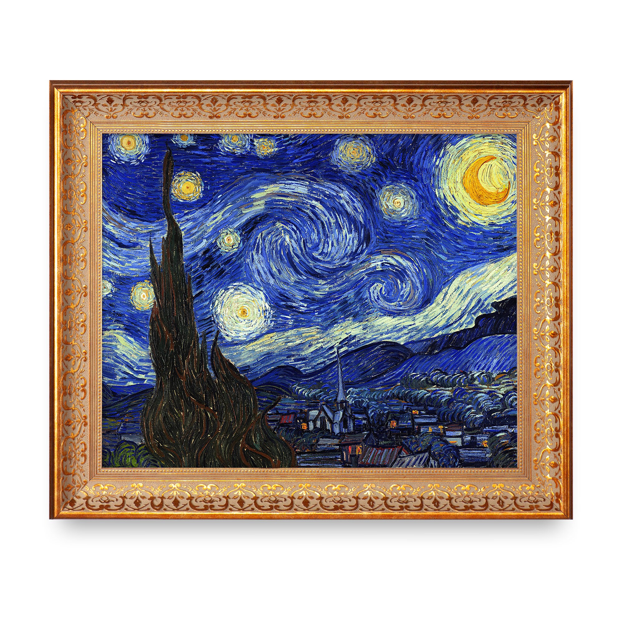 The Starry Night by Vincent Van Gogh. the World Classic Art ...