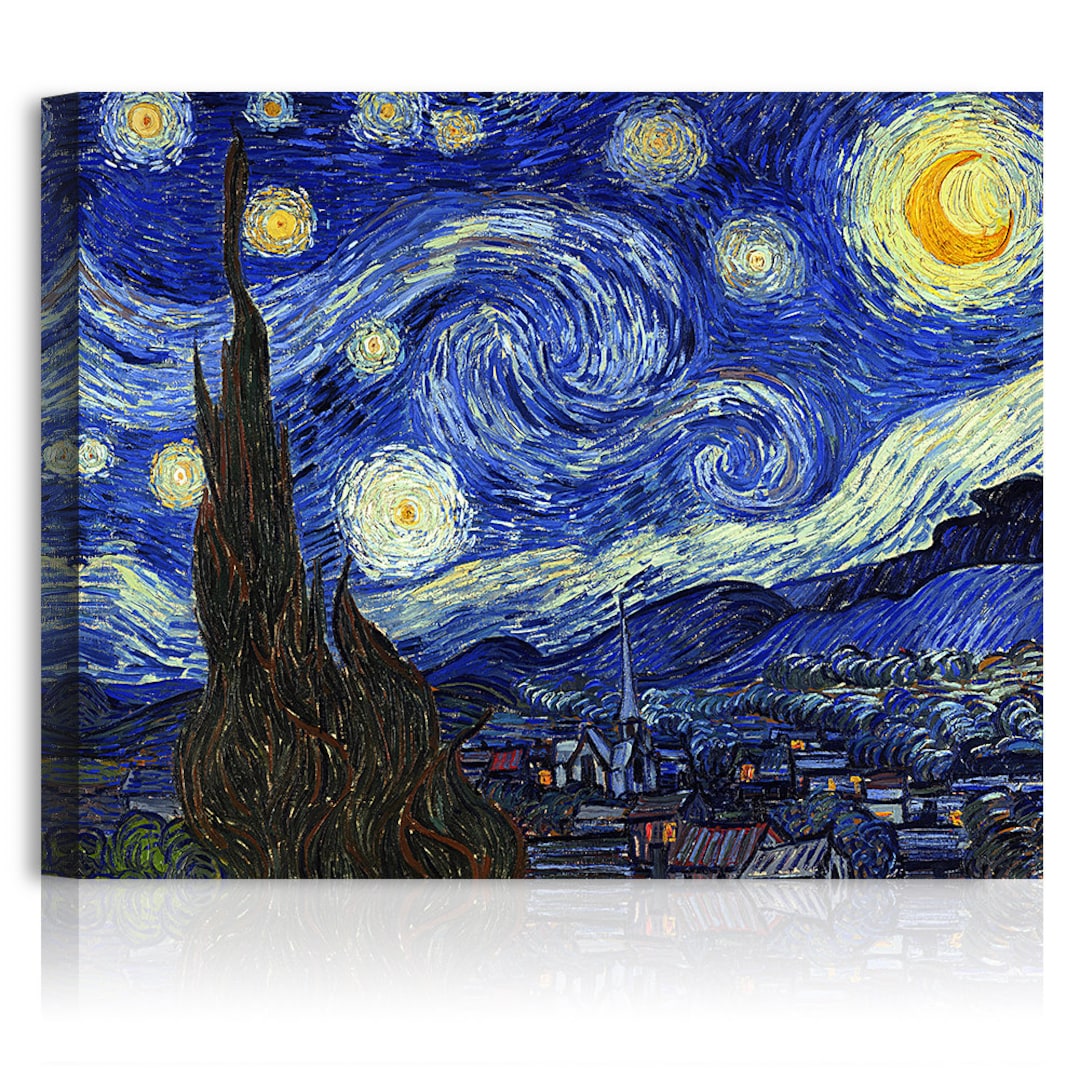 The Starry Night by Vincent Van Gogh. the World Classic Art ...