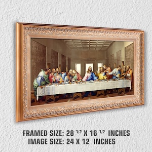 The Last Supper by Leonardo Da Vinci the World Classic Art ...