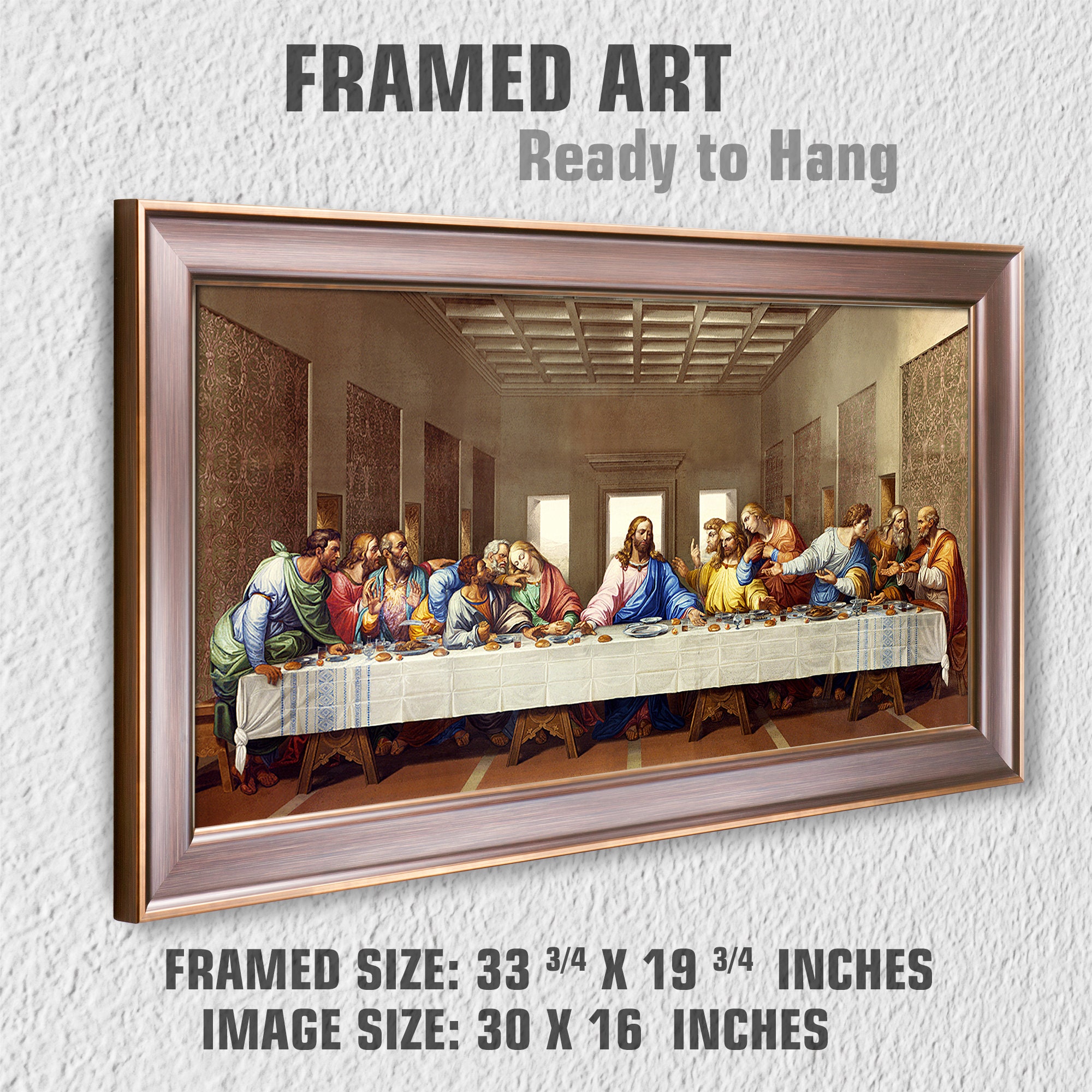 The Last Supper by Leonardo Da Vinci the World Classic Art ...